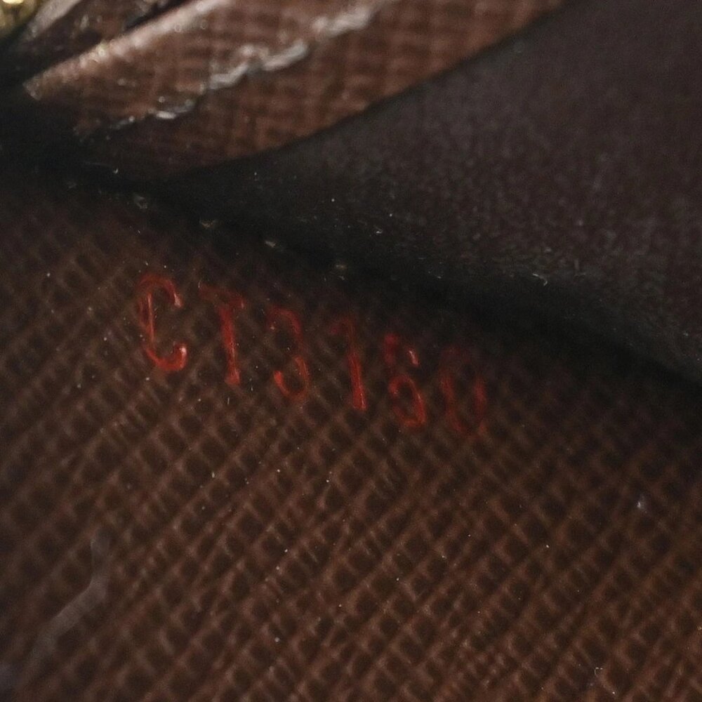 Louis Vuitton Damier Zippy Coin Purse Wallet N63070 CT3160 195764 - Picture 6 of 7